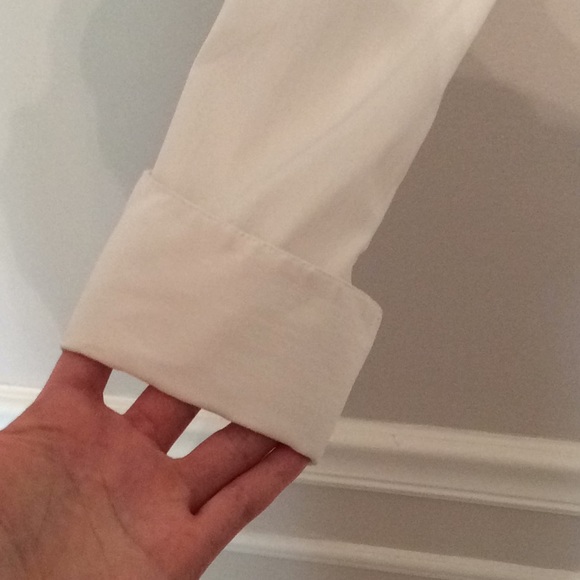 Samuel Dong white ruffle collared blouse - Picture 3 of 7